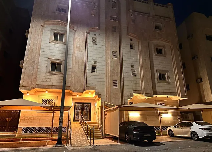 جناح فاخر بغرفتي نوم قريب المسجد النبوي 305 دخّول ذاتي Self Check In